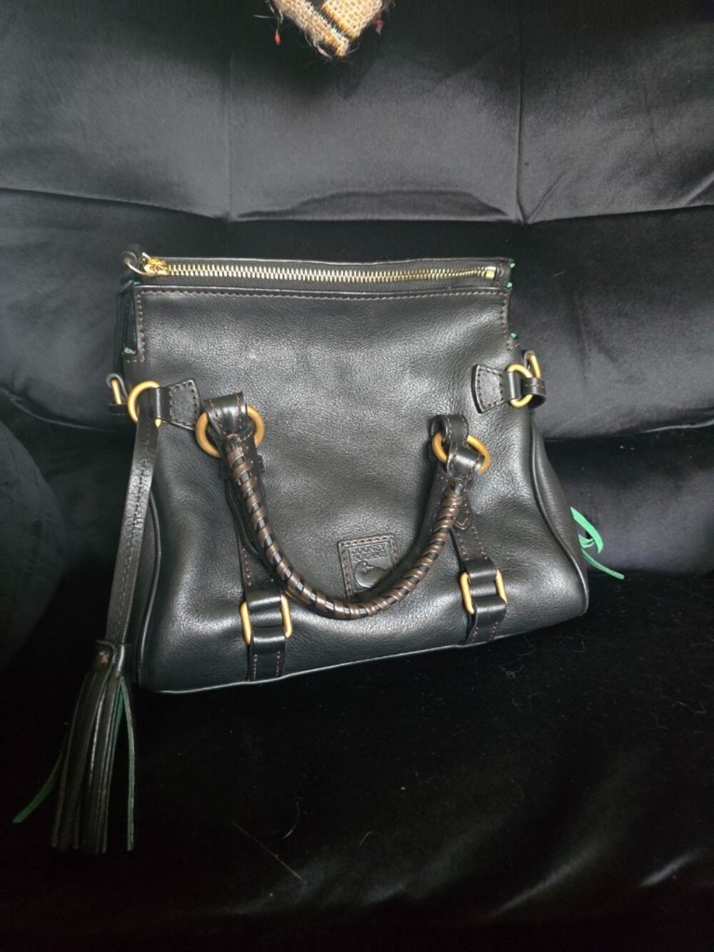 Dooney & Bourke Florentine Micro Satchel Black